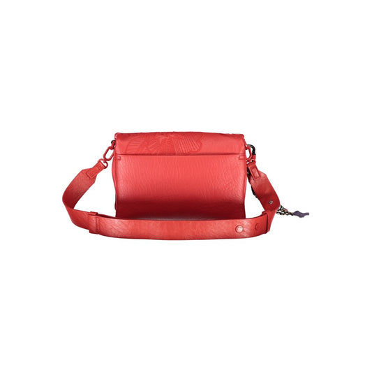 Desigual Red Polyethylene Handbag