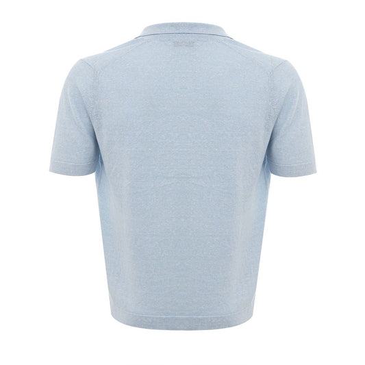 Gran Sasso Light Blue Linen Shirt
