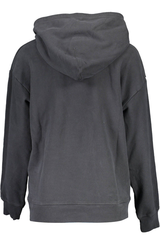 Levi's Chic Cozy Black Hooded Sweatshirt