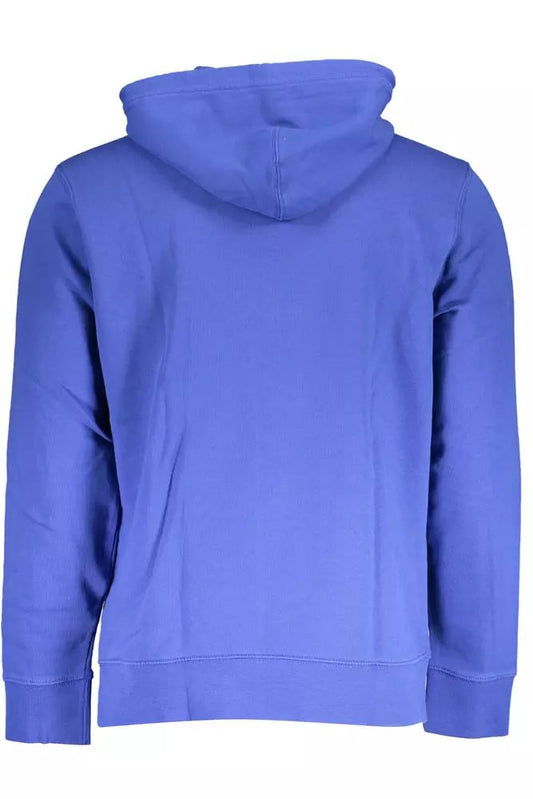 Levi's Chic Blue Cotton Hooded Sweatshirt