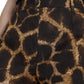 Dolce & Gabbana High Waist Giraffe Print Shorts