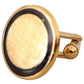 Dolce & Gabbana Elegant Gold-Plated Round Cufflinks