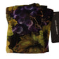 Dolce & Gabbana Elegant Black Grapes Printed Nylon Tights