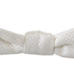 Dolce & Gabbana Elegant White Silk Bow Tie