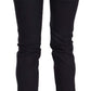 Just Cavalli Chic Black Low Waist Skinny Denim