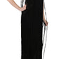 John Richmond Sheer Sequined Maxi Elegance Dress