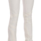 Just Cavalli Elegant Mid Waist Skinny Dress Pants