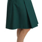 Dolce & Gabbana Elegant High Waist Knee Length Skirt