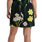 Dolce & Gabbana Floral Sheath Mini Dress - Elegance Redefined