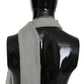 Costume National Elegant Gray Cotton Men's Scarf