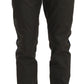 Dolce & Gabbana Elegant Slim Fit Striped Casual Pants