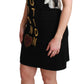 Dolce & Gabbana Chic Sleeveless Sheath Mini Dress with Lace Detail