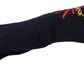 Dolce & Gabbana Blue Virgin Wool Unisex Gloves