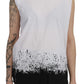 Dsquared² Chic Sleeveless Cotton Crew Neck Top