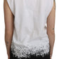 Dsquared² Chic Sleeveless Cotton Crew Neck Top