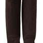 Dolce & Gabbana Studded Suede Knee High Boots in Brown