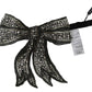 Dolce & Gabbana Elegant Silver Silk Bowtie