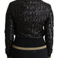 Dolce & Gabbana Elegant Sequined Turtleneck Sweater