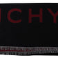 Givenchy Elegant Unisex Wool Silk Blend Scarf