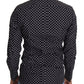 Dolce & Gabbana Elegant Polka Dot Men's Long Sleeve Shirt