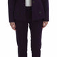 BENCIVENGA Elegant Striped Pant & Blazer Suit