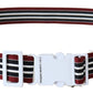 Costume National Elegant Stripe Canvas Waist Belt