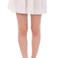 Andrea Incontri Chic White Mini Skirt - Elegant & Timeless