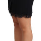 Dolce & Gabbana Elegant High-Waist Lace Mini Skirt