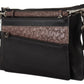 Dolce & Gabbana Elegant Black Leather Sling Shoulder Bag