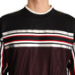 Dolce & Gabbana Elegant Crewneck Pullover Sweater in Black