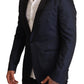 Dolce & Gabbana Elegant Blue Slim Fit Martini Blazer