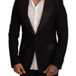 Dolce & Gabbana Elegant Slim Fit Black Blazer Jacket