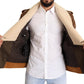 Dolce & Gabbana Elegant Double Breasted Shearling Jacket