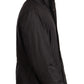 Dolce & Gabbana Elegant Black Hooded Blouson Jacket