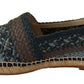 Dolce & Gabbana Elegant Woven Leather Espadrilles