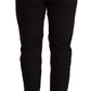 CYCLE Elegant Black Baggy Cotton Pants