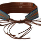 Exte Elegant Multicolor Leather Waist Belt