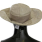 Dolce & Gabbana Elegant Beige Panama Cap - Timeless Fashion Accessory