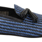 Dolce & Gabbana Elegant Woven Leather Loafers