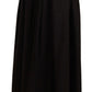 Dolce & Gabbana Elegant High Waist Maxi A-line Wool Skirt