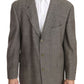 Fendi Elegant Light Brown Wool Men's Suit