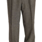 Fendi Elegant Light Brown Wool Men's Suit