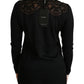 Dolce & Gabbana Alluring Silk Blend Lace Cardigan