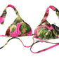 Dolce & Gabbana Chic Floral Bikini Top