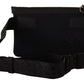 Dolce & Gabbana Sleek Black Monogram Neoprene Fanny Pack