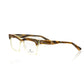 Frankie Morello Brown Acetate Unisex Frame