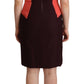 CO|TE Multicolor V-Neck Sleeveless Sheath Dress