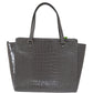 Kate Spade Chic Elissa Gray Leather Handbag