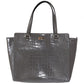 Kate Spade Chic Elissa Gray Leather Handbag