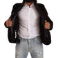 Dolce & Gabbana Elegant Leather Bomber Jacket